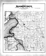 Blooming Grove Township, Lake Monona, Hope PO, McFarland, Lake Waubesa, Dane County 1890